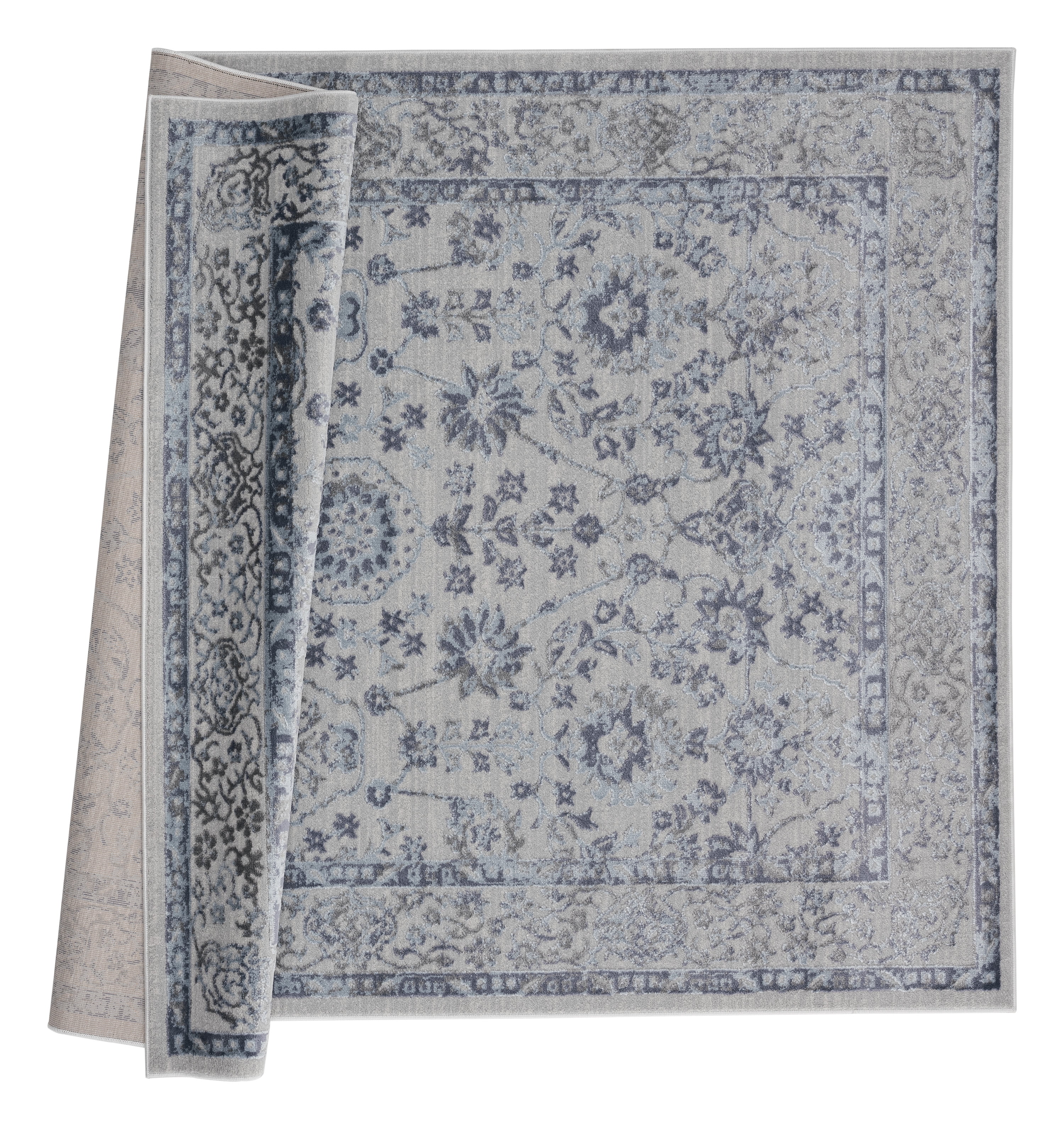 United Weavers Rasbora Arowana Traditional Bordered Area Rug, Blue, 7'10" x 10'6"