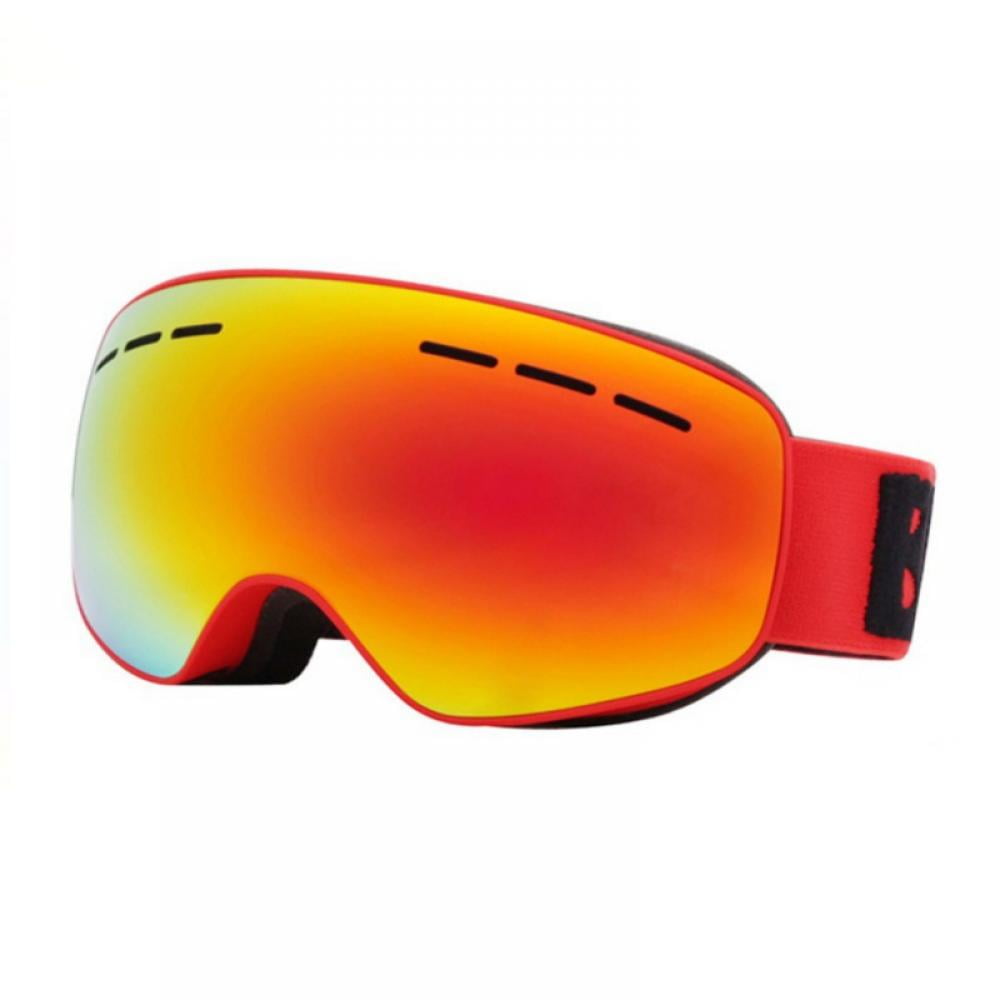 Kids Ski Goggles Snowboard Goggles For Children Uv400 Anti-fog 
