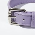 thumbnail image 4 of Collar de cuero para perros - Lindo collar ajustable para perros pequeños y medianos, 4 of 5