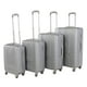 thumbnail image 1 of Set de Maletas de Viaje Con Ruedas 4 Pzs Sky Travel Premium Policarbonato plateado 030, 1 of 8