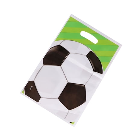 CCOCC 20pcs Soccer Balls Party Favor Bags Candy Gift Bag Treat Bag Party Supplies for Birthday Kids Party