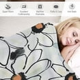 thumbnail image 3 of Shiartex Flowers Cozy Blanket Soft Warm Throw Blanket for Travel Camping All Seasons Gifts 40x50in, 3 of 6