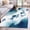Blue, variant on Bathroom Rugs 2x3 Ft, Navy Blue Fish Non Slip Area Rugs for Kitchen Bedroom Entryway, Nautical Coastal Summer Ocean Modern Rustic Washable Carpet Runner Rug Floor Mats for Bedroom Home Decor