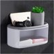 thumbnail image 1 of Caja de jabón esencial para el hogar Jabonera de plástico con orificios de drenaje, puede colocar artículos pequeños en la caja de jabón montada en la pared, caja de jabón multifunción Fason ZYY-2725, 1 of 5