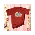 thumbnail image 1 of Playera Blusa Mujer De Mamá con Estampado de Flores Ropa Casual y Bonita para Día de la Madre Color Shedron Talla Chica Marca Emil SaEs, 1 of 4