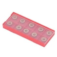 thumbnail image 2 of 10Pcs Tournant Insert Carbure Lame Tour Fraiseuse CNC Outil Ensemble Kit RPMT1003, 2 of 14