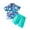 Blue, variant on YDOJG Toddler Boys Outfit Sets Boy Short Sleeve Tree Floral Prints T Shirt Tops Shorts Child Kids Gentleman Outfits