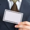 thumbnail image 2 of 10pcs Sublimation Blank Aluminum Business Card Diy Business Card Printing For Printing And Personalization, 2 of 9