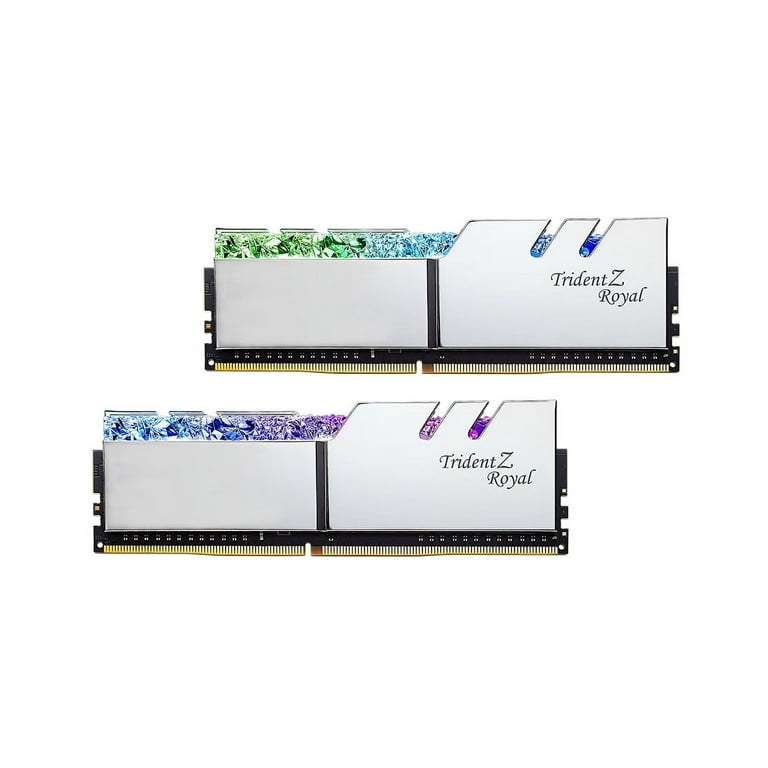 64GB G.Skill DDR4 Trident Z Royal Silver 3600Mhz PC4-28800