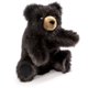 thumbnail image 1 of Títere de mano oso negro bebé de peluche Folkmanis 13 x 15 x 23 cm, 1 of 3