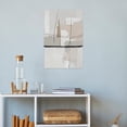 thumbnail image 5 of Soscooter Neutral Abstract Wall Art, Modern Black and White Beige Canvas Prints Paintings Artwork, Minimalist Pictures for Bedroom, Living Room,16x24 Inch, 5 of 8