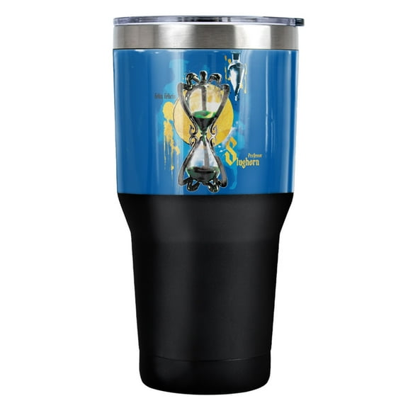 Harry Potter Urban Elegance Professor Slughorn Stainless Steel Tumbler 30 oz Coffee Travel Cup, Vacuum Insulated & Double Wall with Leakproof Sliding Lid