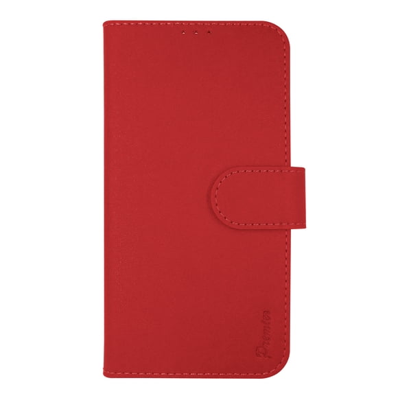 Funda tipo cartera Atti para Samsung Galaxy A8 Plus Rojo