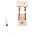 thumbnail image 1 of KAKOWELY Hydraulic Lift Model 1 Set Creative Science Toy Kids Wood Hydraulic Lift Model Assembly Puzzle Toy8.66"X0.2"X4.72", 1 of 4