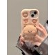 thumbnail image 4 of Encantadora funda de silicona con soporte oculto de oso 3D para iPhone, 11, 12, 13, 14, 15 Pro Max, XS, XR, X, 7, 8 Plus, 4 of 5