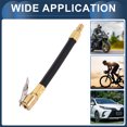 thumbnail image 2 of 1pc 7.09" 7.8mm ID Tire Inflator Extension Tube 0.305inx32TPI Nylon Black for Car Motorcycle Bicycle, 2 of 7