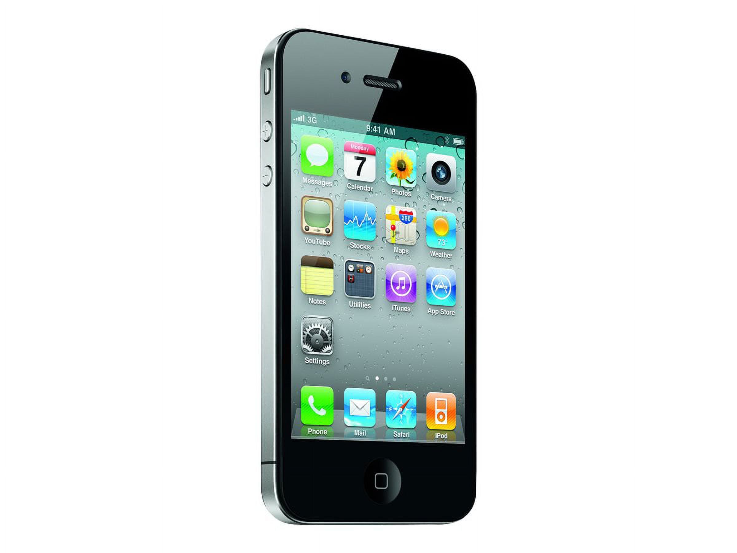 Apple iPhone 4 Smartphone Touch Display, 8-32GB Memory, iOS) Black, Smartphones & mobile phones, Official archives of Merkandi