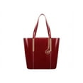 thumbnail image 1 of McKlein M Series Cristina - Tote bag - top-grain cowhide leather - red, gold (details), 1 of 9