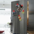 thumbnail image 2 of 12 pack Fridge Magnets Refrigerator Magnets Magnetic Clips Heavy Duty Detailed List Display Paper Fasteners on Home& Office& Teaching, 2 of 5