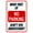 Warning Sign 5, variant on What Part Of No Parking Don't You Understand - 8"x12" Metal Security Tin Warning Sign, Parking Humor Decor for Street Business Home Wall