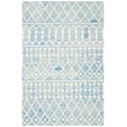 thumbnail image 2 of SAFAVIEH Blossom Aspen Aztec Area Rug, Blue/Ivory, 4' x 6', 2 of 7