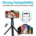 thumbnail image 5 of Selfie Stick for Nokia G50/G10/G20 - Wireless Built-in Tripod Remote Shutter Stand Self-Portrait Extendable for Nokia G50/G10/G20, 5 of 7