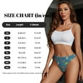 thumbnail image 5 of Sigee Teeth Cosmonaut for Women's G-String Panty, Low Rise, Soft Lace,Perfect for Everyday Wear or Special Occasions-X-Small, 5 of 6