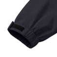 thumbnail image 6 of QATAINLAV Mens Zip up Hooded Jackets Long Sleeve Lightweight Windbreaker Waterproof Coats Trendy Fall Rain Jacket with Pockets Black,L, 6 of 7