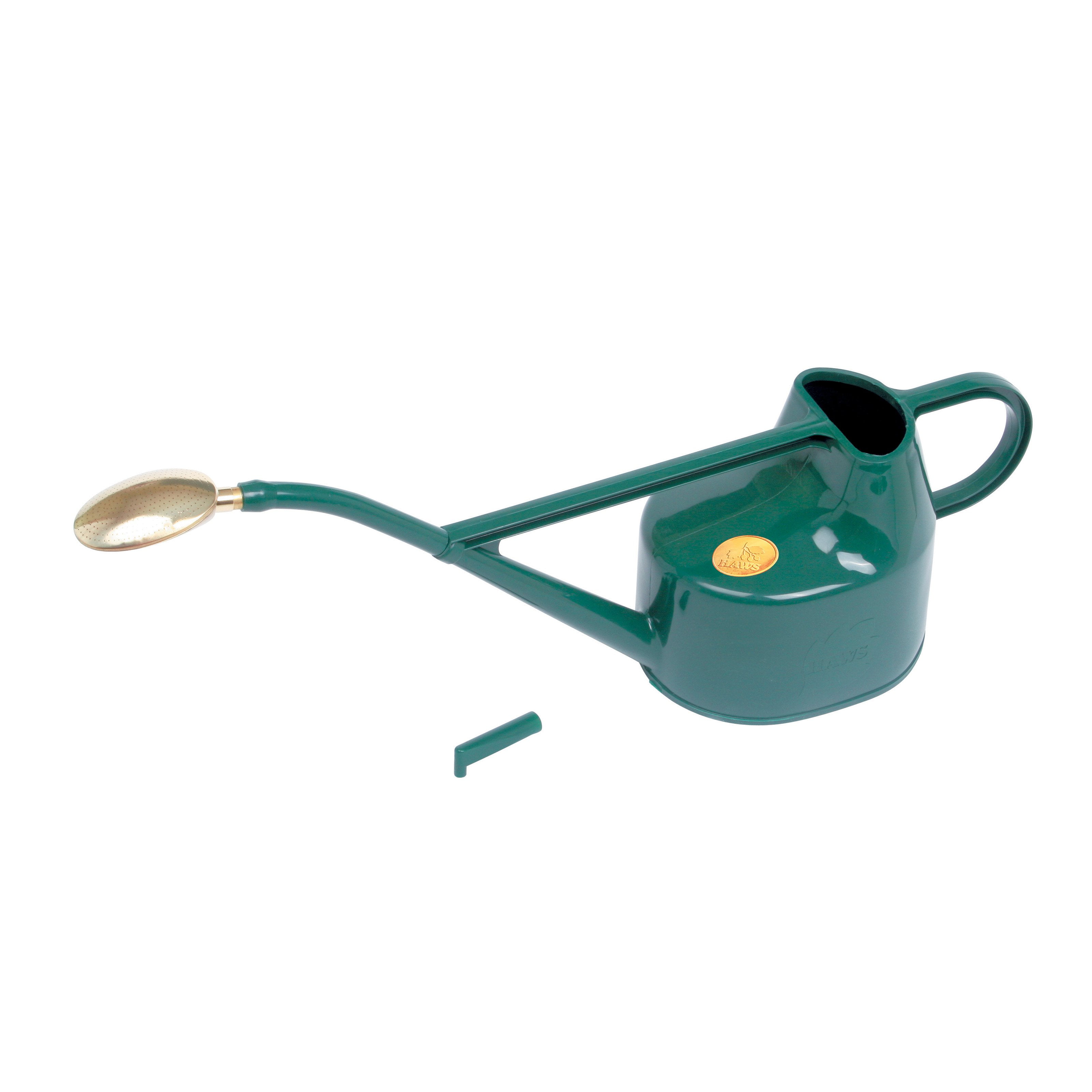 Haws 5 Liters Plastic Green Deluxe Outdoor Watering Can by Bosmere Inc