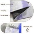 thumbnail image 6 of 2x3 Ft Entryway Area Rug, Blue Purple Grey Kitchen Rug Runner Washable Floor Mat, Geometric Oil Painting Modern Abstract Non Slip Indoor Door Mat Throw Carpet for Bathroom Living Room Bedroom, 6 of 8