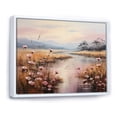 thumbnail image 2 of Designart "Meadow peaceful Morning" Meadow Floater Framed Wall Decor, 2 of 7