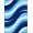 Blue Multi, Pattern 2, variant on ODIKA Wave Abstract Diagonal Gradient Flow Flowing Stripe Bands Ombre Dynamic for Guest Room, Lounge, Apartment, Non-Slip Low Profile