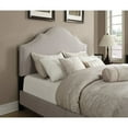 thumbnail image 3 of Home Meridian International All-N-1 Fully Upholstered Nailhead Saddle Queen Bed, Taupe, 3 of 4