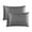 Dark Grey-Satin, variant on 2 Pack 100% Cotton Pillows For Bed, Queen Size Bed Pillows for Side and Back Sleepers, 20"x26"