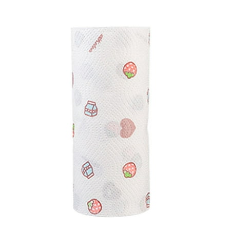 Toddmomy 1 Roll Tear Resistance Kitchen Paper Towels for Household Cleaning 9×3.9×3.9in