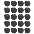 thumbnail image 1 of 20 Pièces de Billard en Caoutchouc Bas Bouchon de Protection Pad Pôle Couvercle de Protection de la Queue Accessoires, 1 of 5
