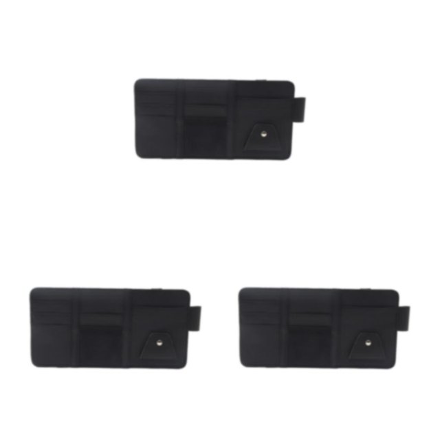 Transemion Durable Car Storage Solution - Easy Assembly And Organized Space Car Accessories Interiors Black (regular) 3Set