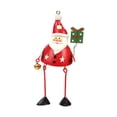 thumbnail image 2 of Adorno de metal para Navidad Strade Fareast Limited colgante Papá Noel rojo, 2 of 8