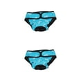 thumbnail image 4 of kurtrusly Physiological Pants For Dogs Experience And With These Tailored Pants Reusable Bowtie - Lake Blue XL 2Set, 4 of 6