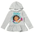 thumbnail image 3 of Disney Encanto Mirabel Little Girls Pullover Fleece Hoodie and Leggings Outfit Set Toddler to Big Kid, 3 of 5