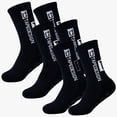 thumbnail image 1 of Medias de Tubo Medio SpotNavyblue 3Pares Azul Marino 6-12.5US TapeDesign Calcetines Tubo Medio Algodón., 1 of 6