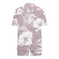 thumbnail image 5 of Gamivast Summer Sets for Women 2 Piece Floral Print Cardigan & Drawstring Shorts Vacation Sets Boho Kimono Cover Up Beach Holiday Travel Outfits, 5 of 5