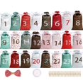 thumbnail image 2 of 1 Set Christmas Gift Bags,christmas Drawstring Gift Bags Advent Calendar Bags For Xmas Party Supply, 2 of 5