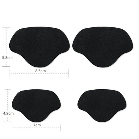 

4pcs Invisible Heel Sticker Sport Running Shoes Insoles Heel Liner Grips Protector Sticker Patch Adjust Size Protect Heel Foot Care