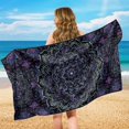 thumbnail image 5 of XYZCANDO Purple Mandala Flower Comfortable Car Seat Cover Towel for Workout Gym, Washable Easy Install Car Seat Towel Cover, 5 of 10
