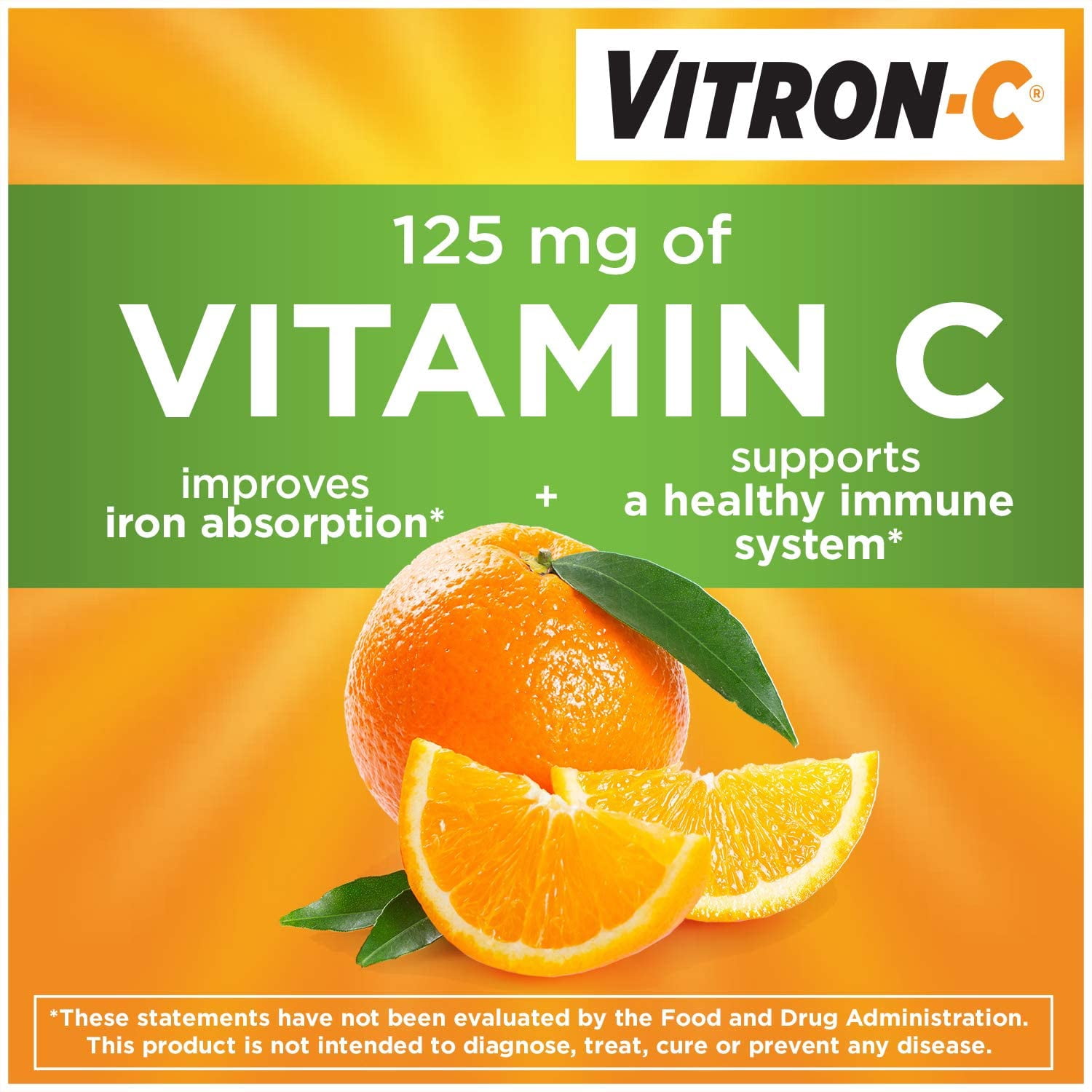 Vitron-C Coated Tablets, 60 Tablets (Pack of 4)