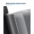 thumbnail image 6 of 21 Gallon (80L) in Home Metal Recycling Bin Kitchen Stainless Steel Recycling Bin with Liner Rim, Rear Handle, for Office Home Kitchen Garbage,Silver, 6 of 6