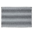 thumbnail image 2 of VCNY Home Memory Foam Noodle Black Heathered Stripe Polyester Bath Rug, 20" x 30", 2 of 5