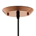 thumbnail image 2 of Industrial Country Farm Beach House Living Lounge Kitchen Room Pendant Ceiling Light Fixture, Copper Metal Steel Iron, Rose Gold, 2 of 5