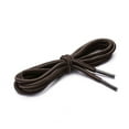 thumbnail image 2 of INSPIRE CHIC Lacet de Botte Unisexe Rond en Corde à Rayures Bicolores 1/5 Épais 90cm / 35.43 Pouces Brun Foncé Café, 2 of 4